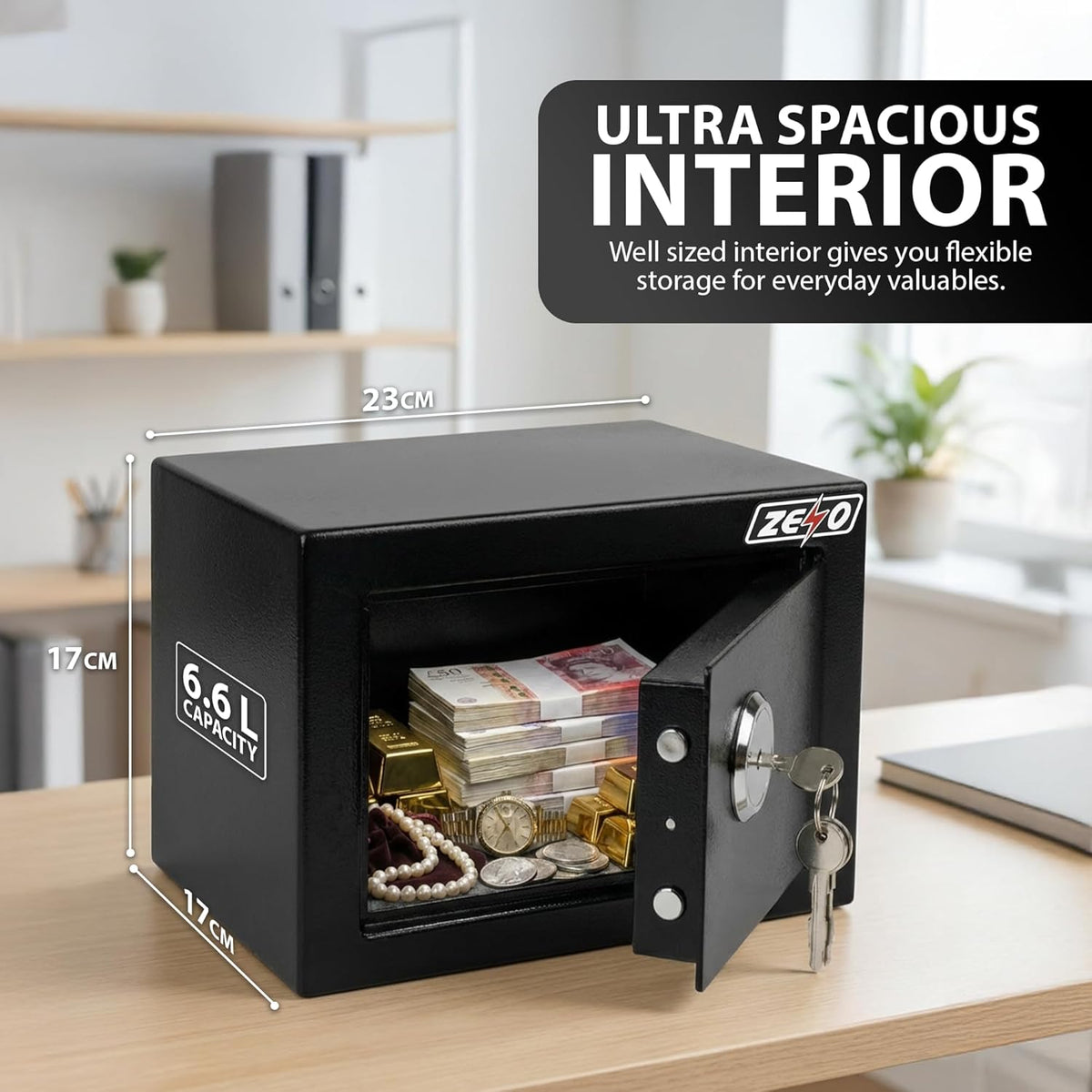 Zeno Compact Safe Box