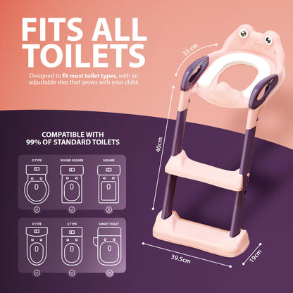 Zeno Pink & Purple Potty Training Seat