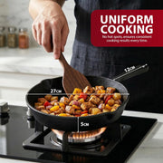 Zeno 27cm Cast Iron Frying Pan