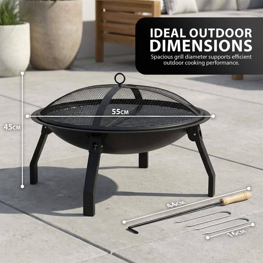Zeno BBQ Grill Pit