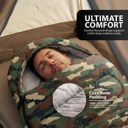 Zeno Camo Sleeping Bag