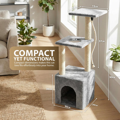 Rex & Roxy 90cm Cat Tree