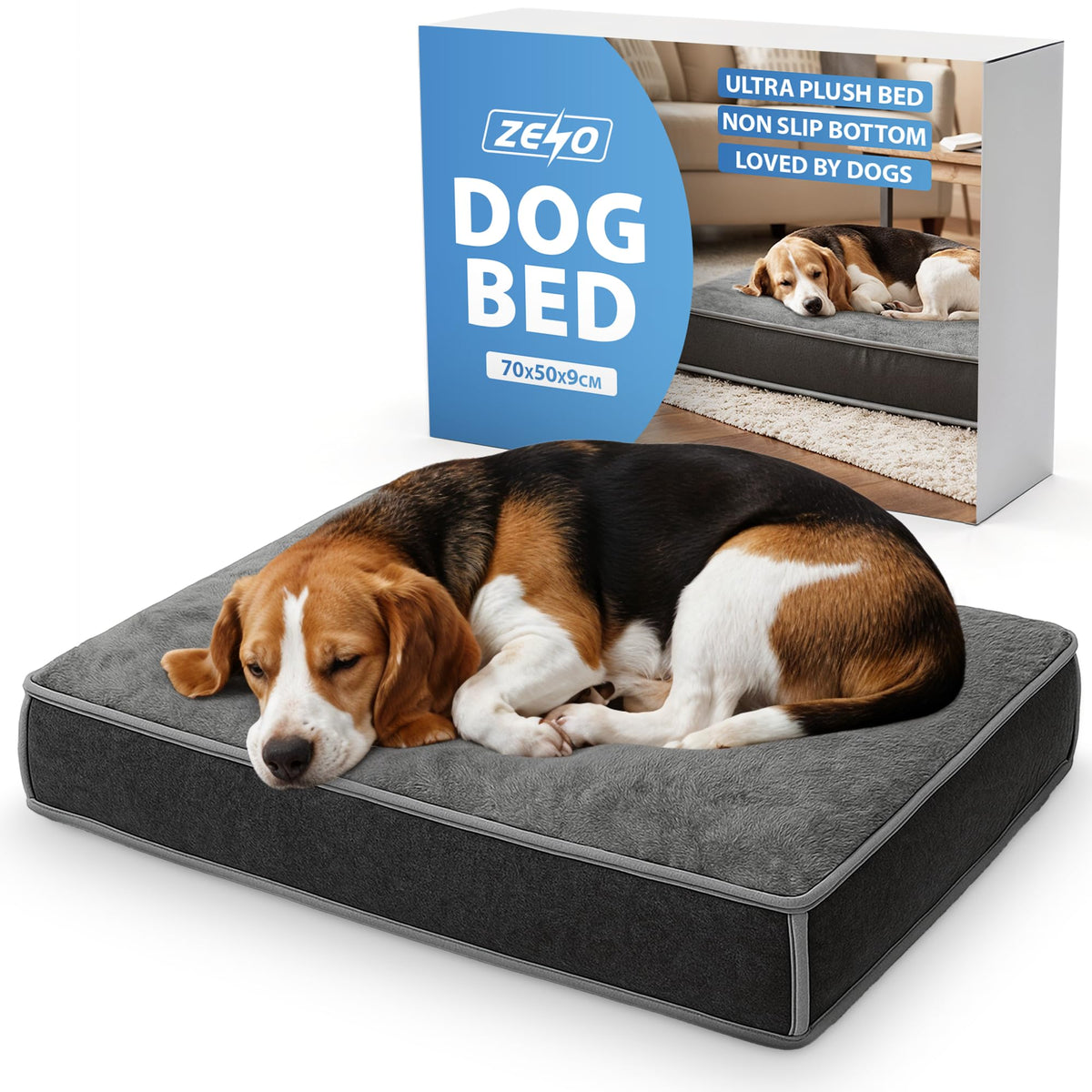 Rex & Roxy 70 x 50cm Dog Bed