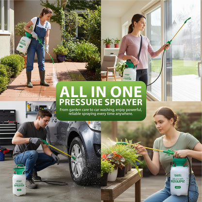 Zeno 5 Litre Garden Pressure Sprayer