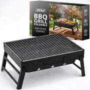 Zeno Black Portable BBQ Grill