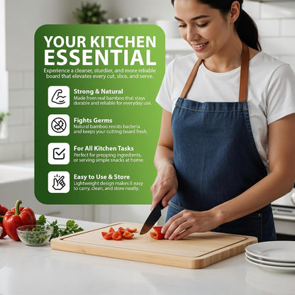 Zeno Large Wooden Chopping Board