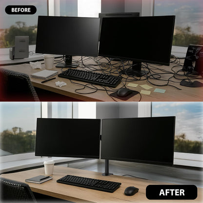 Zeno 13" - 32" Dual Monitor Stand