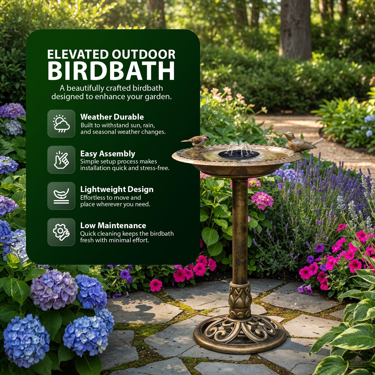 Zeno Bird Bath