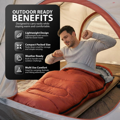 Zeno Red Sleeping Bag