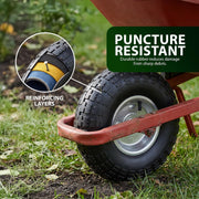 Zeno 2 Pack Wheelbarrow Wheels