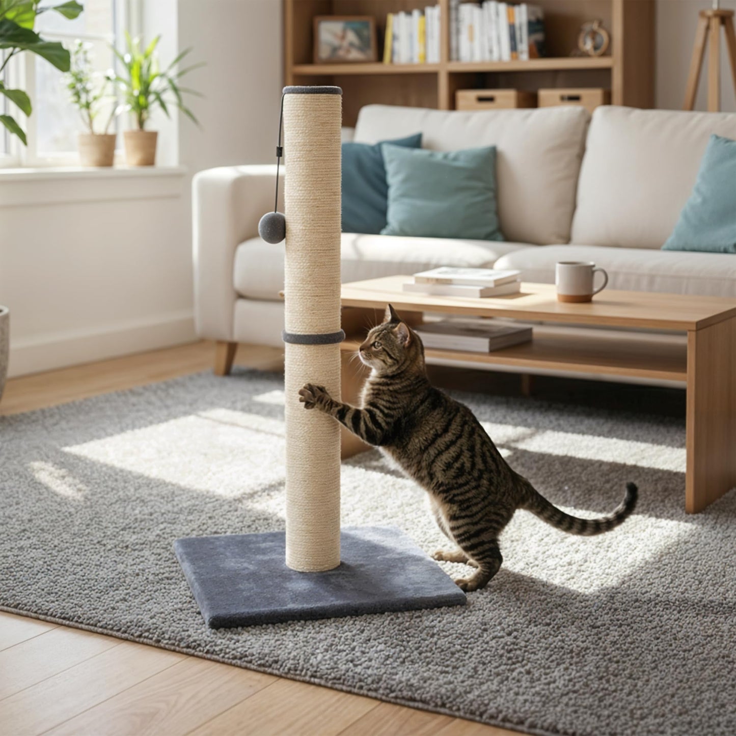 Rex & Roxy 80cm Cat Scratching Post