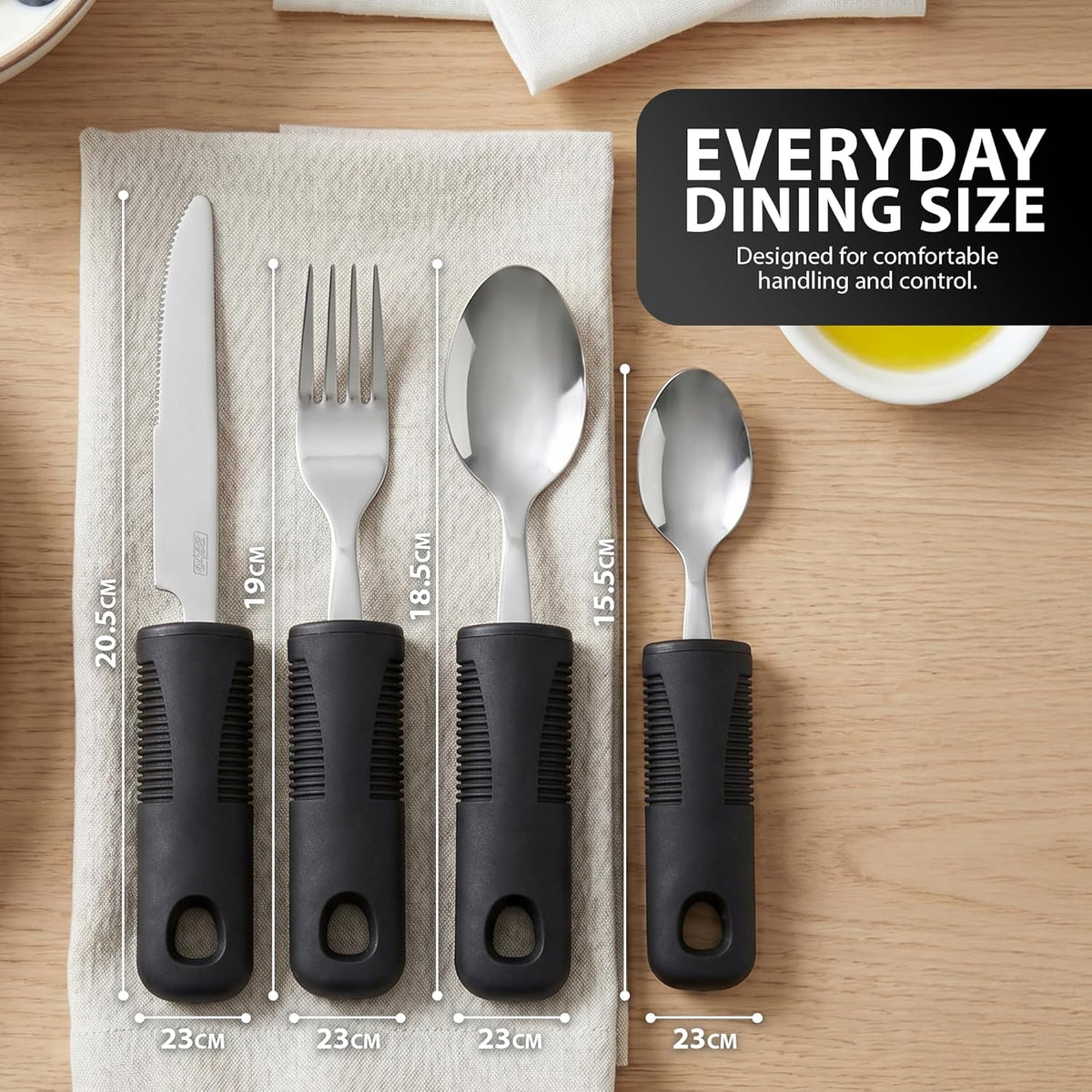 Zeno Easy Grip Cutlery Set