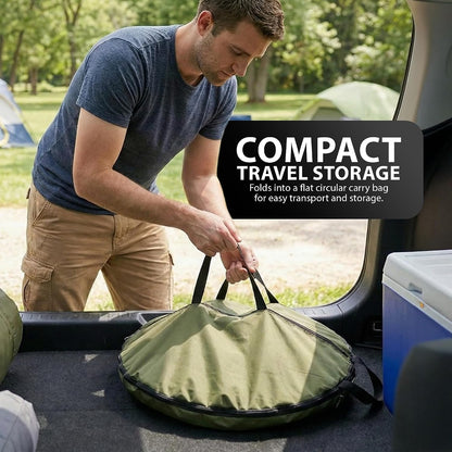 Zeno Green Pop Up Privacy Tent