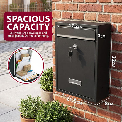 Zeno Square Letter Box