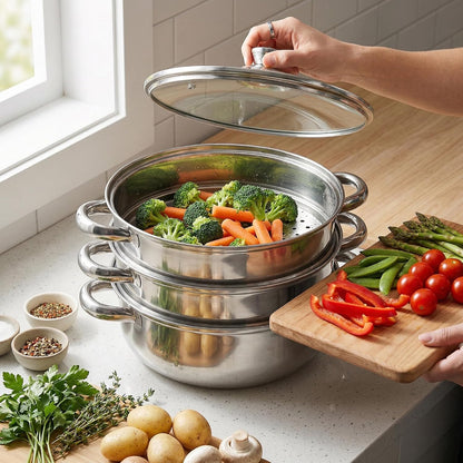 Zeno 28cm Steamer Pot