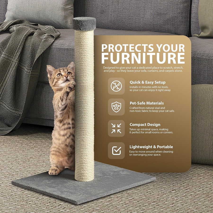 Rex & Roxy 63cm Cat Scratching Post