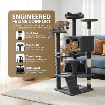 Rex & Roxy 138cm Cat Tree