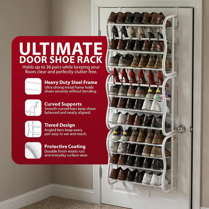 Zeno Over Door Hanging Shoe Storage