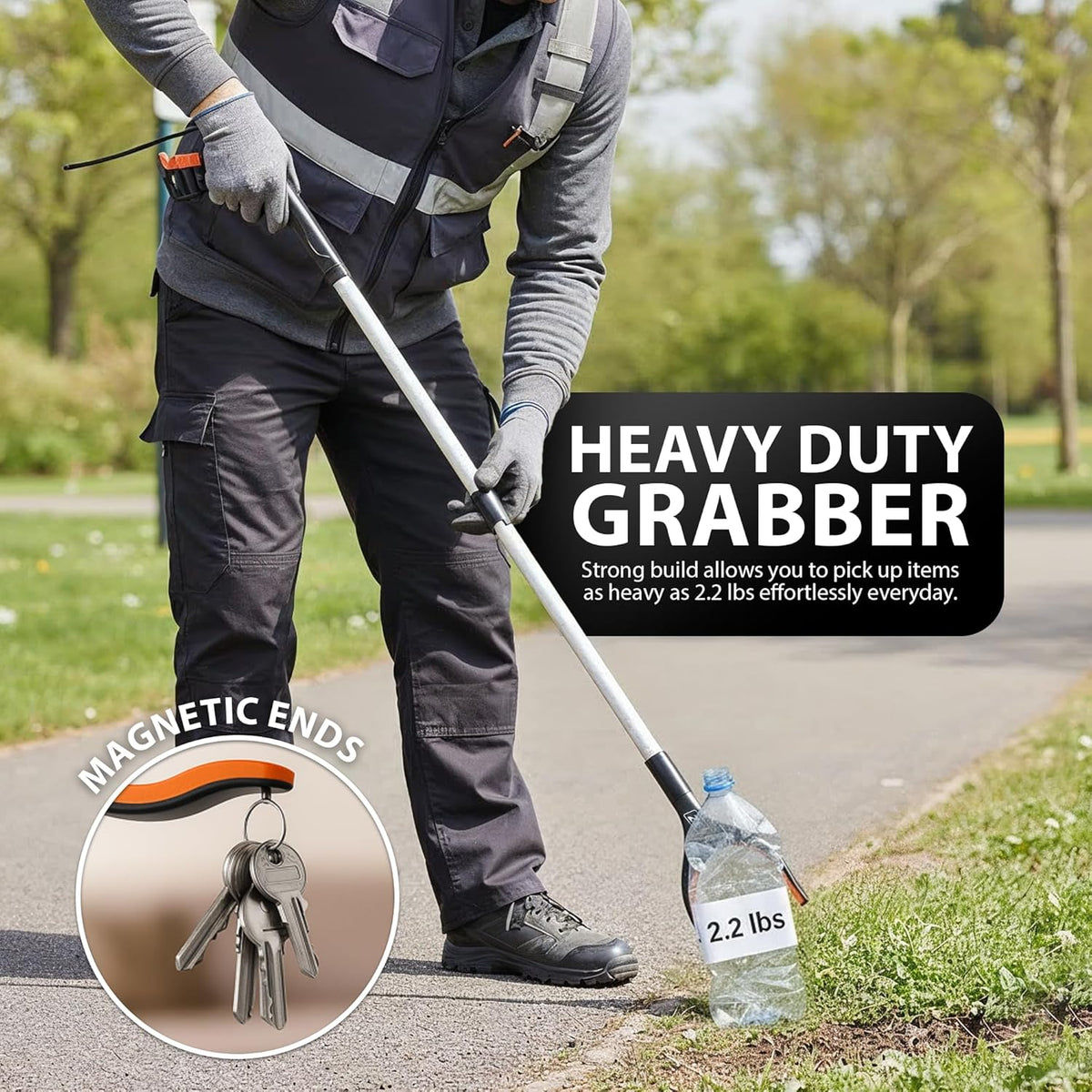 Zeno 2 Section Litter Picker