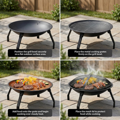 Zeno BBQ Grill Pit