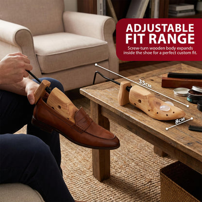 Zeno Wooden Shoe Stretchers for Men