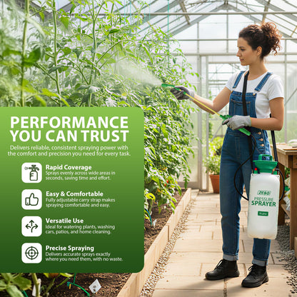 Zeno 8 Litre Garden Pressure Sprayer