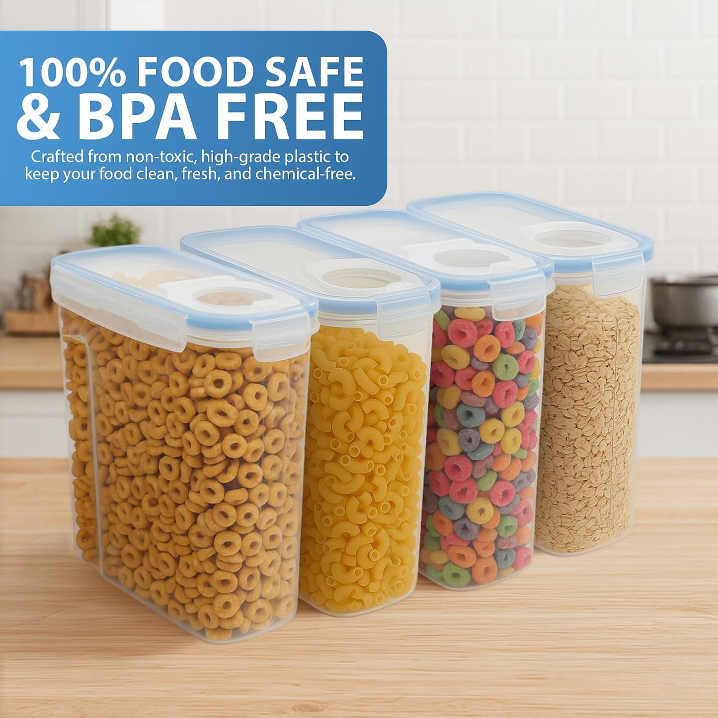 Zeno Cereal Storage Containers