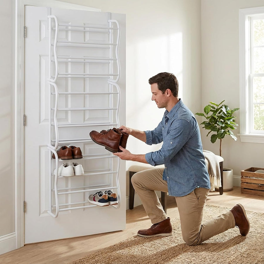 Zeno Over Door Hanging Shoe Storage