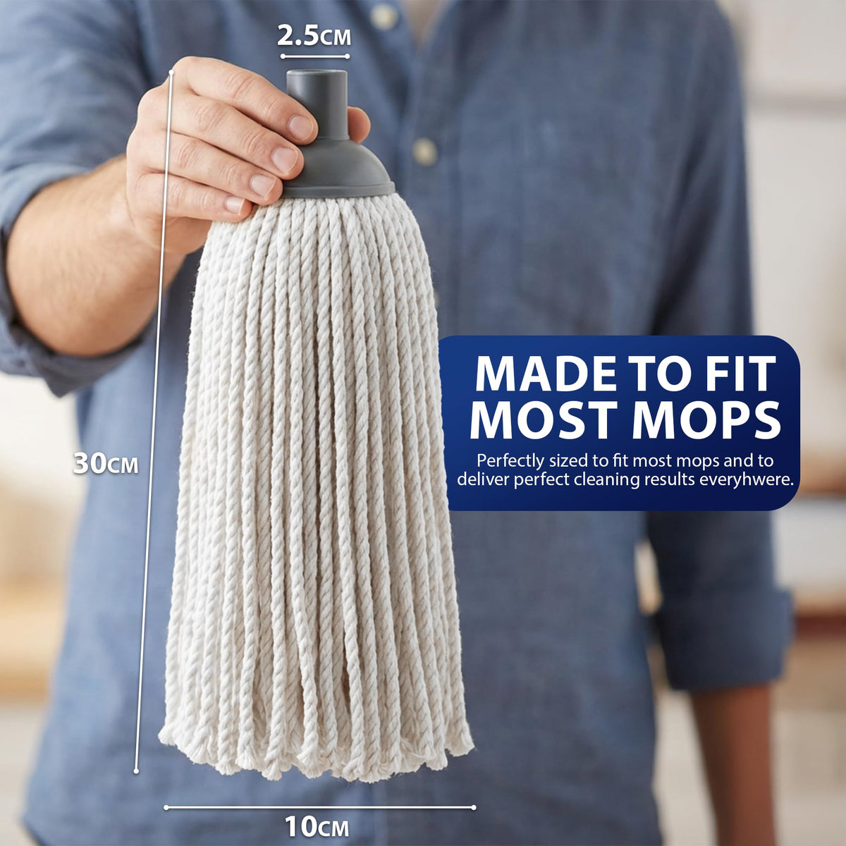 Zeno 2 Pack Mop Head Replacements