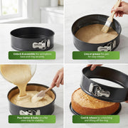 Zeno 5 Piece Cake Tin Set