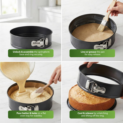 Zeno 5 Piece Cake Tin Set