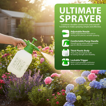Zeno 2 Litre Garden Pressure Sprayer