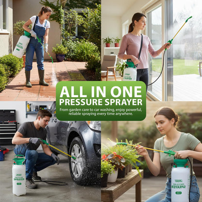 Zeno 8 Litre Garden Pressure Sprayer