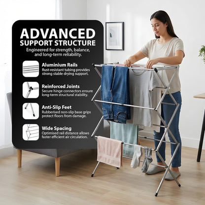 Zeno Foldable Clothes Airer
