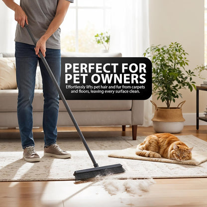 Zeno Rubber Broom Carpet Brush