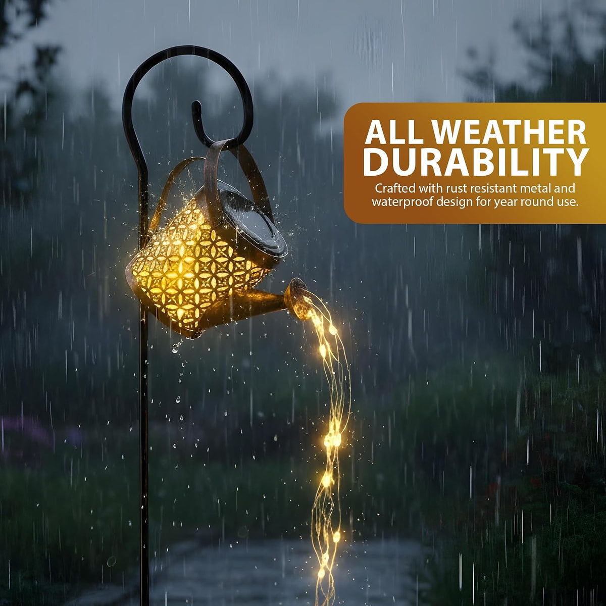 Zeno Solar Watering Can Light