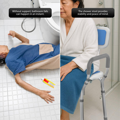 Zeno Blue Shower Chair