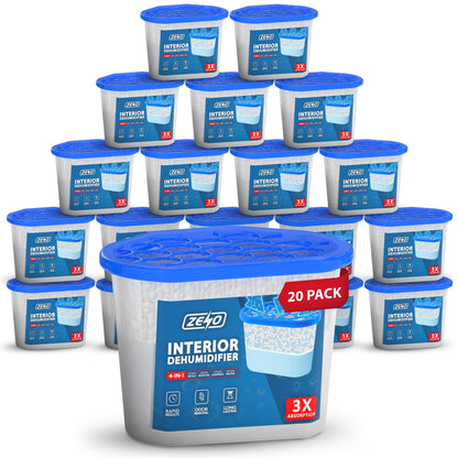 Zeno 20 Pack 500ml Disposable Dehumidifiers