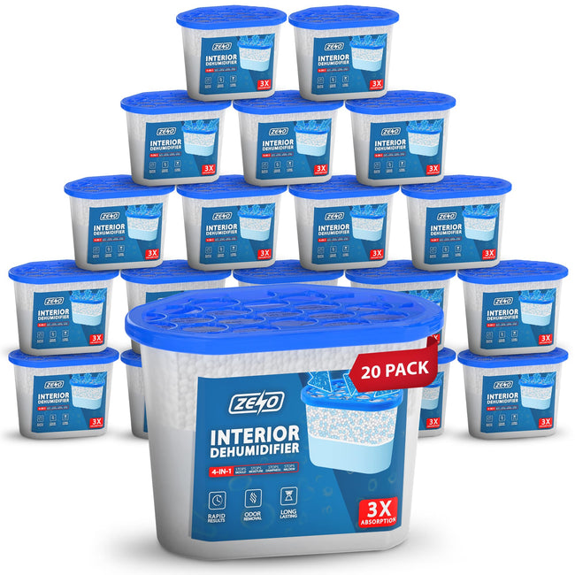 Zeno 20 Pack 500ml Disposable Dehumidifiers