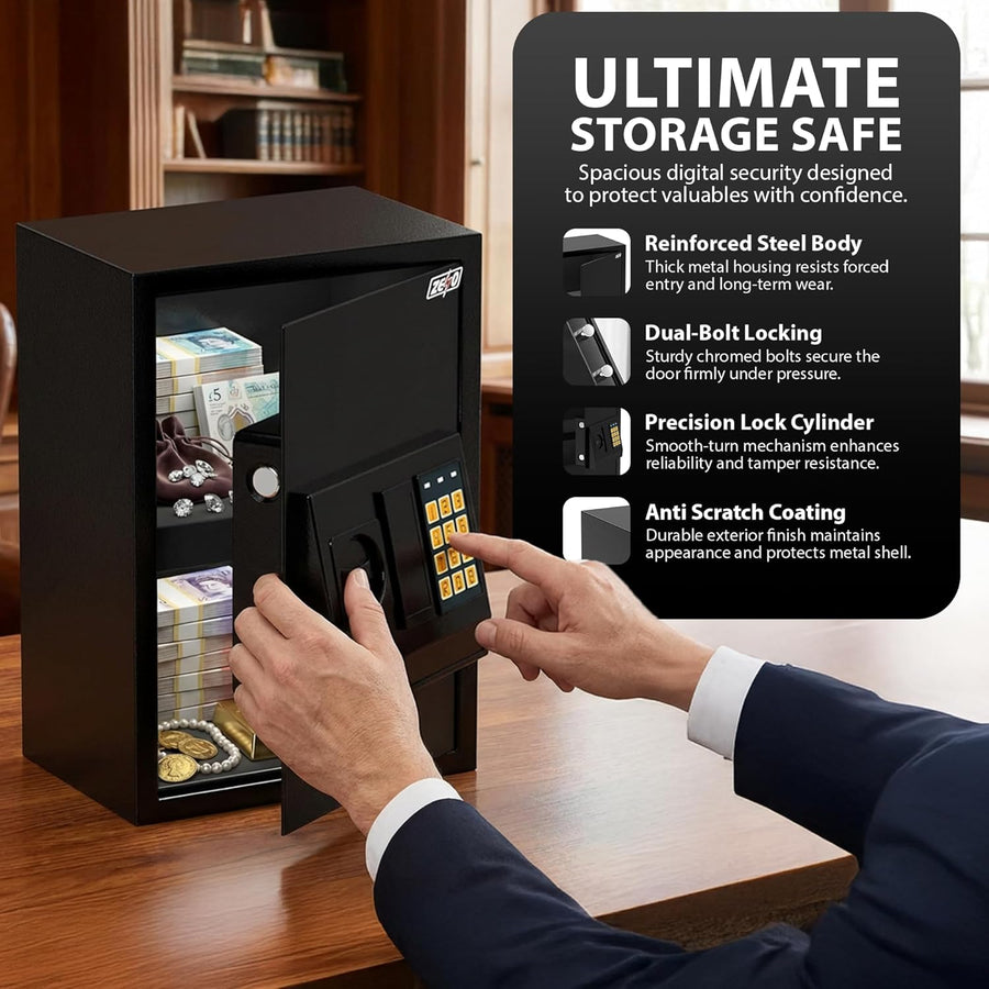 Zeno Large Digital Safe Box