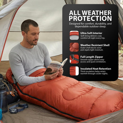 Zeno Red Sleeping Bag