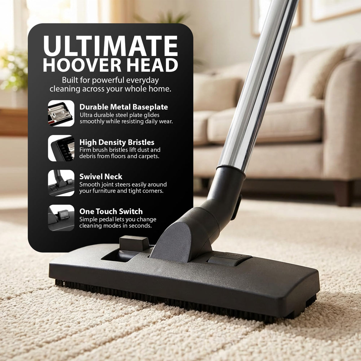 Zeno Hoover Head for Henry Hoover