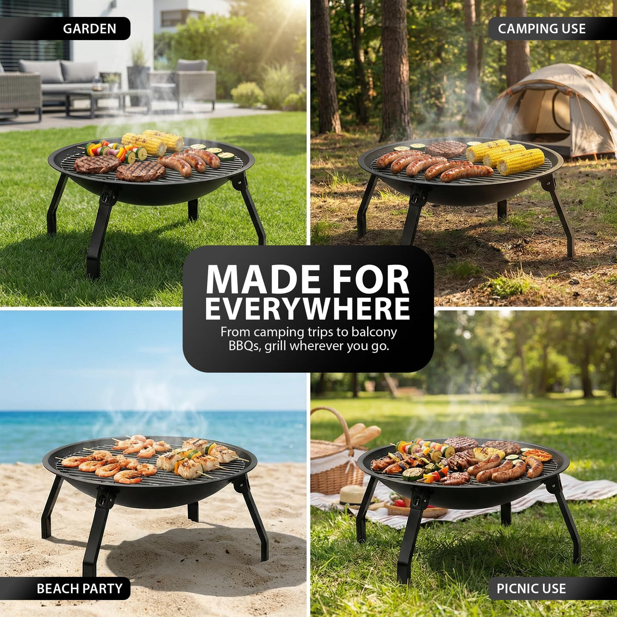 Zeno BBQ Grill Pit
