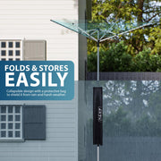 Zeno Outdoor Rotary Washing Line