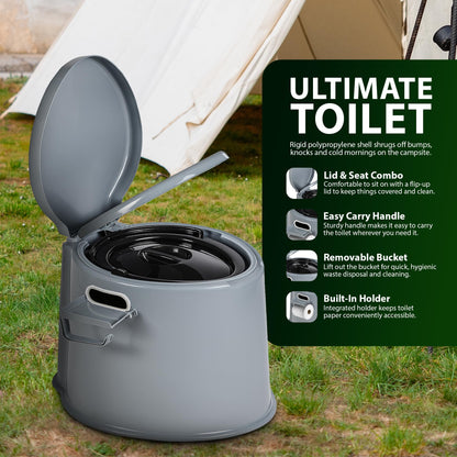 Zeno Portable Camping Toilet