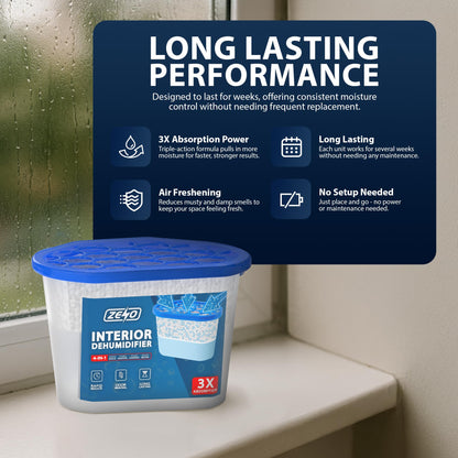 Zeno 5 Pack 500ml Disposable Dehumidifiers
