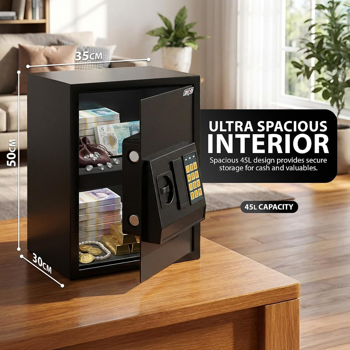 Zeno Large Digital Safe Box