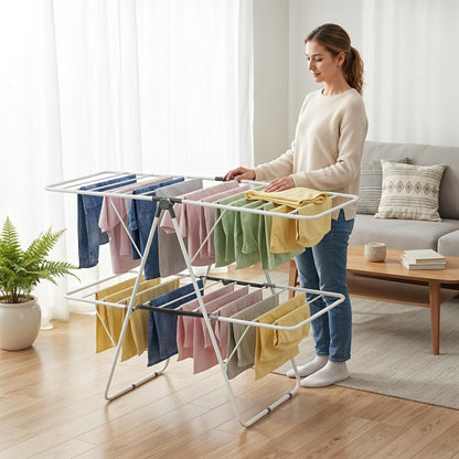 Zeno Clothes Drying Rack 18M Drying Space
