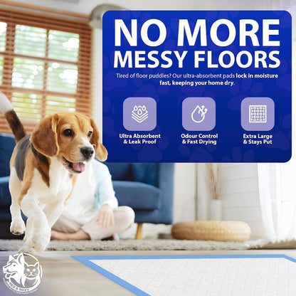 Rex & Roxy 60 x 90cm 30 Pack Puppy Pads