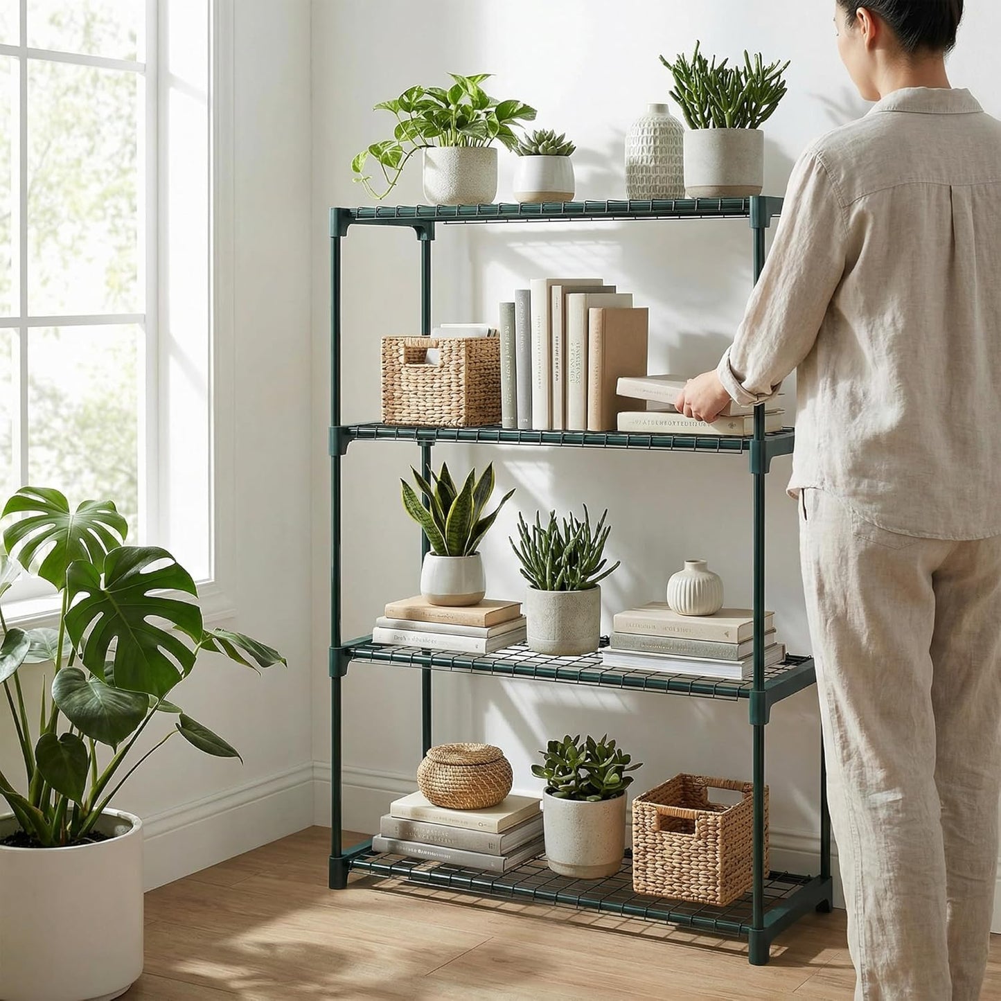 Zeno 4 Tier Plant Rack